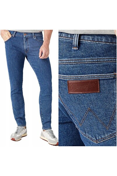 WRANGLER Blugi bărbătești, Wrangler, Larston, lungime normală, bumbac, fermoa...