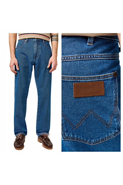 WRANGLER Blugi bărbătești, Wrangler, Frontier, lungime normală, bumbac, fermo...