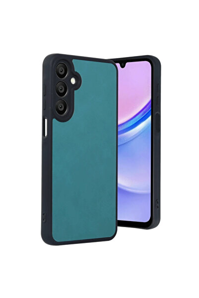 cepmoda Samsung Galaxy "A56 (5g)" Premium Leather Coated Case - Silicone Cove...