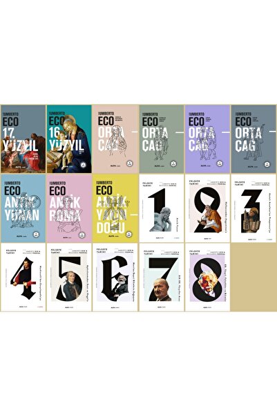 Alfa Yayınları ( Ciltli )Umberto Eco Ortaçağ - Antik .. - .. Yüzyıl - Felsefe...