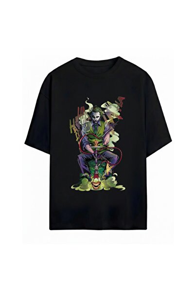 SVART WEAR Joker Printed Unisex Oversize T-Shirt