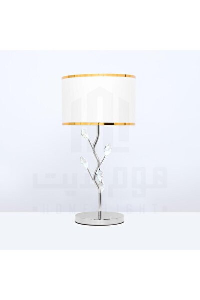 homelight Table lamp with crystal - silver