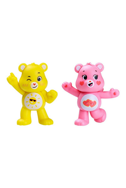 NW NessiWorld Care Bears Mini Collectible Figures 3-Pack