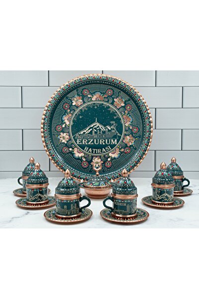 uzunoğlu bakır ürünleri Cup set uzunoglu copper 6-piece cup set pure copper