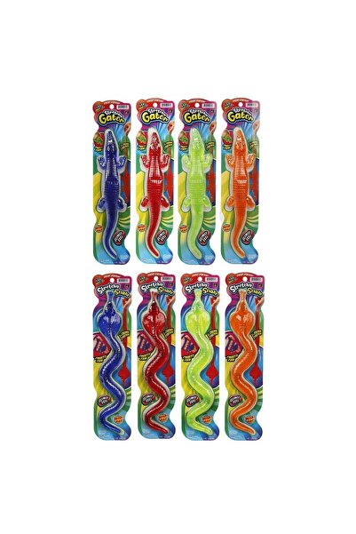 lowell home Jaru Giant Stretch Snake - Crocodile 1Pc