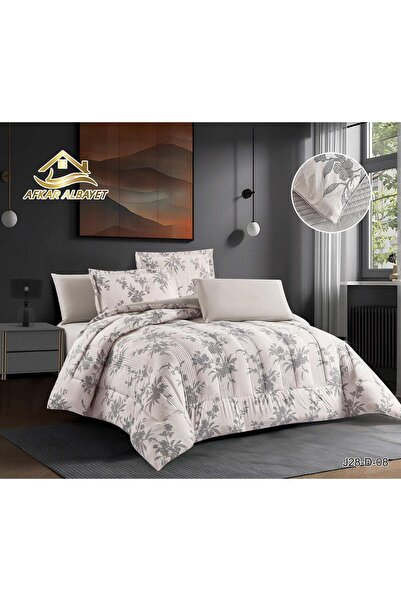 Afkar Albayet Cool Soft Summer Double Bedspread 230*250 - 6 Piece Set - Doubl...