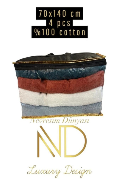 MericLine Duvet Cover World 70X140 4-Piece Towel Prime 3