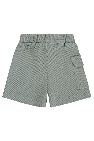 Civil Baby Pantaloni scurți cu buzunare simple 6-18 luni - Verde 6-9 luni