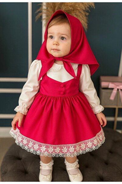 Dizaynbyasena فستان عيد ميلاد على شكل شخصية ماشا