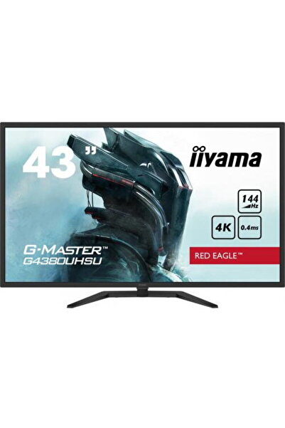 IIYAMA Monitor LED G-Master G4380UHSU-B1, 42.5inch, 3840x2160, 0.4ms, Black