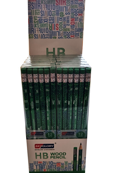 Modellino 144 Pieces Grosa Package Wholesale Sky Glory Hb Patterned Pencil wi...