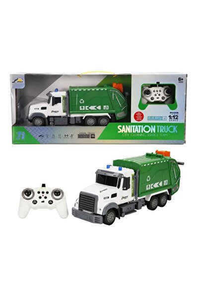 NW NessiWorld S00005091 R/C Trash Truck 1/12 Sound/Light 3.7V 2.4g