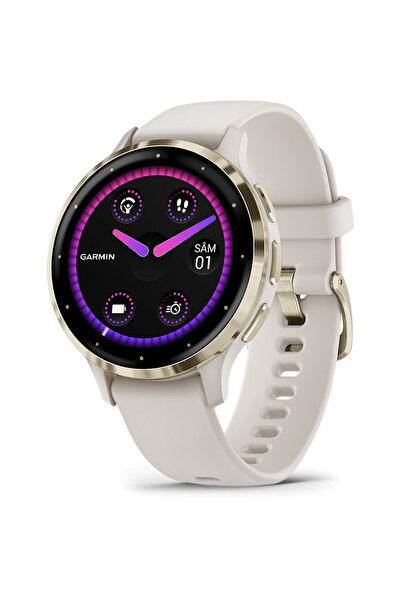 Garmin Ceas smartwatch Venu 3S, display AMOLED, memorie 8GB, autonomie pana l...