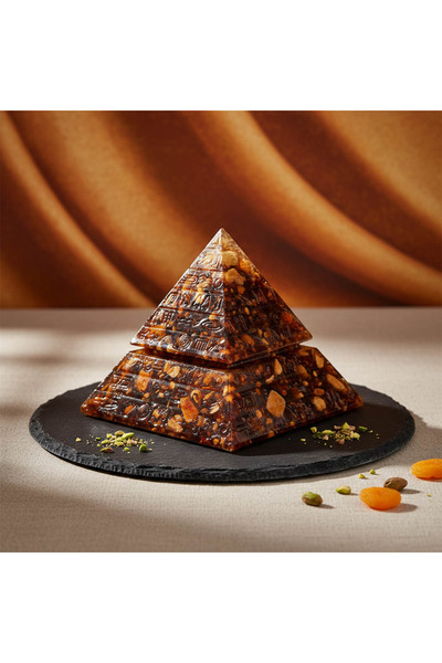 Generic Handmade Amber Pyramid 122mm – Haramain Engraved Amber Composite Pyra...