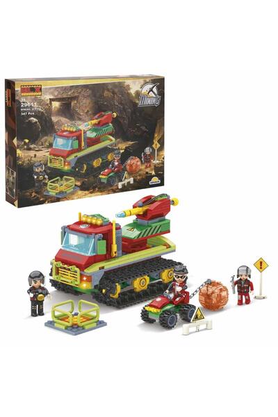 lowell home S00004433 Blx Mining Set 3Fgr 347 Pcs -Sun