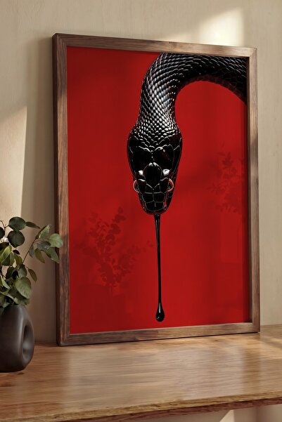 Postifull Wall Painting, Luxury Brown Framed Painting and Poster, Ritual Seri...