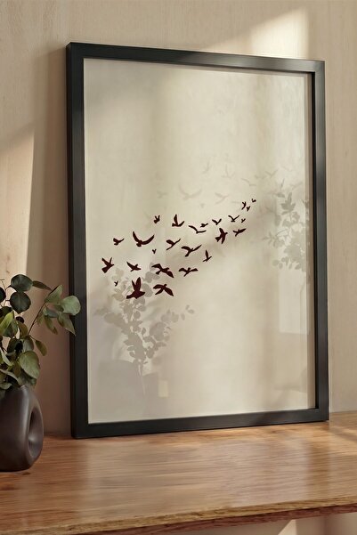 Postifull Pictură de perete, tablou și poster cu ramă neagră de lux, Seria Ri...