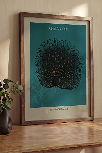 Postifull Zidna slika, luksuzna smeđa uokvirena slika i poster, serija ritual...