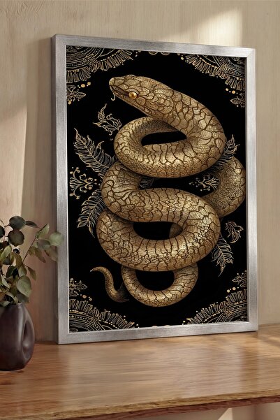 Postifull Πίνακας Τοίχου, Πίνακας και Αφίσα με Πολυτελές Ασημένιο Πλαίσιο, Σε...