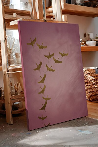 Postifull Pictură murală, Tablou de lux pe pânză, Seria Ritual, Pictură cu pă...