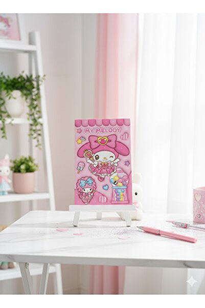 her evemağaza Hello Kitty Kuromi 17 Sayfa 450'den Fazla Sticker Etiket