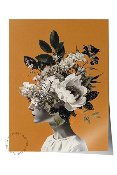 Postifull Duvar Posteri, Çerçevesiz Poster, Sanatsal Baskı, Ritüel Serisi, NO...