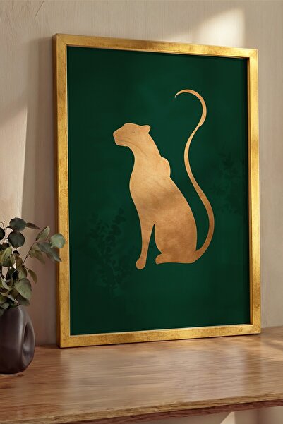 Postifull Pictură de perete, Tablou și poster cu ramă aurie de lux, Seria Rit...