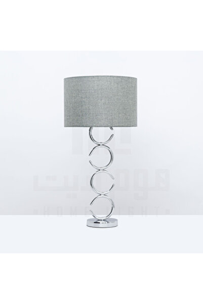 homelight Large table lamp - modern, 4 rings