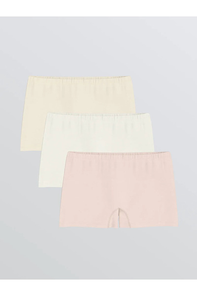 LC Waikiki Pink girl's boxer 3-pack