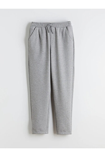 LC Waikiki Pantaloni gri pentru băiat cu talie elastică