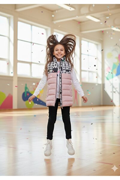 BEGONYA BEBECE KIDS Girls' Vest Sleeveless Coat with Ici Fiber