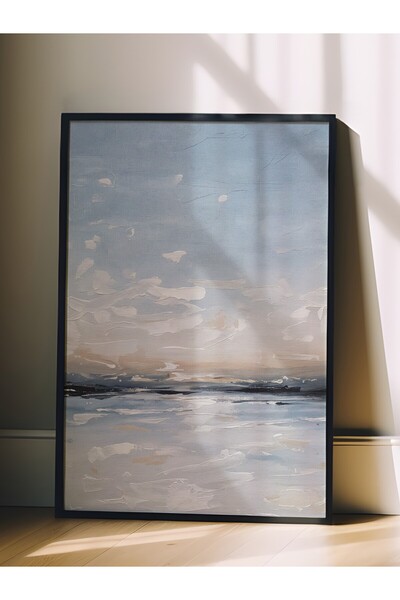 Postifull Zidna slika, slika i poster u crnom okviru, serija rituala, uljana ...