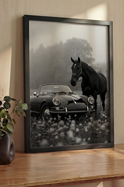 Postifull Zidna slika, luksuzna slika i poster u crnoj ramovini, serija ritua...