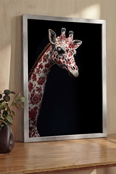 Postifull Pictură de perete, Tablou și poster cu ramă argintie de lux, Seria ...