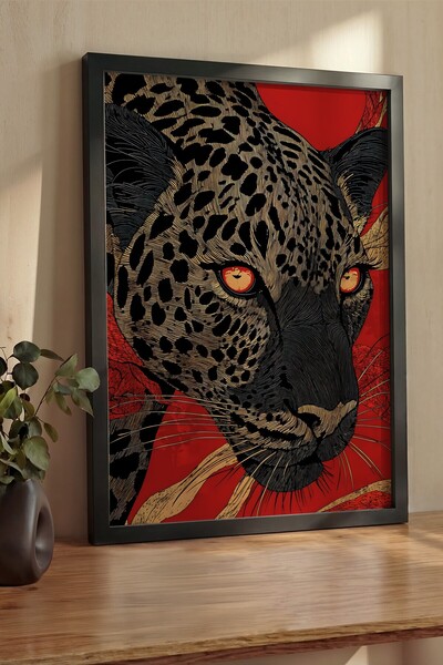 Postifull Стена изкуство, луксозна черна рамка картина и постер, Ритуал серия...