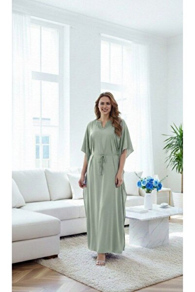 alqarat "Atheer" Summer Dress - Elegant Crystal-Embellished Design