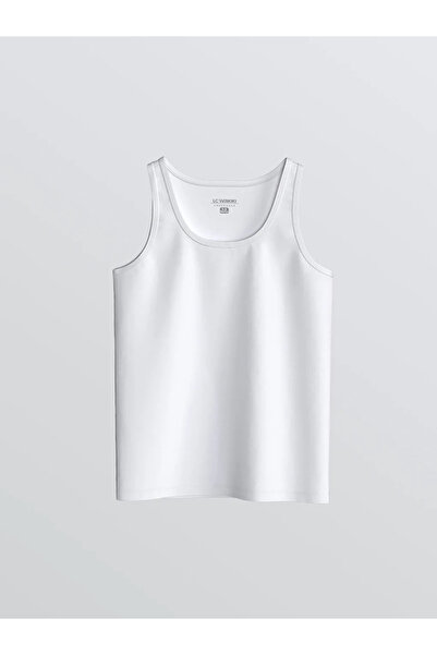 LC Waikiki White Crew Neck Boys' Undershirt Pack of 5