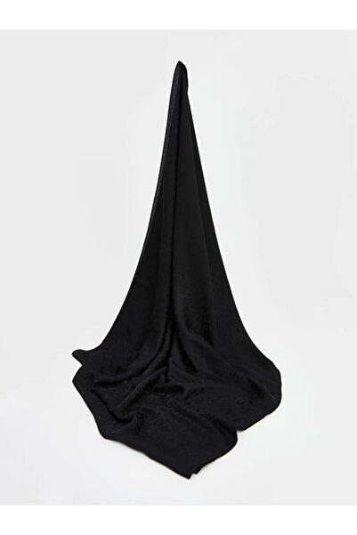 LC Waikiki Black Patterned Women's Shawl