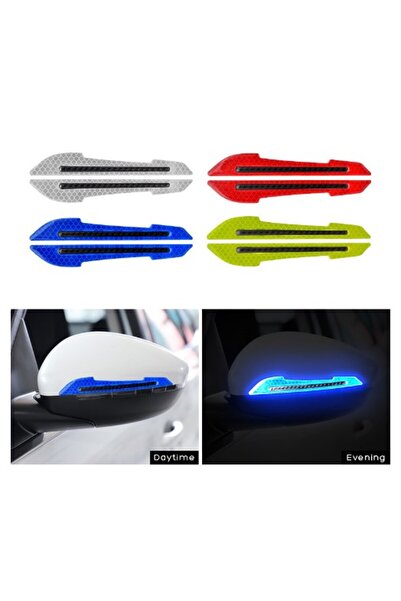 My Reality Fashion Car Mirror Crash Protector Colorful Reflective Strip