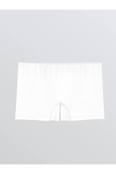 LC Waikiki White Girl's Boxers 3 Pcs