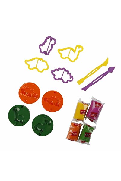 NW NessiWorld S01004734 Play Doh Set Kçk Dino 14 Prç -Sun