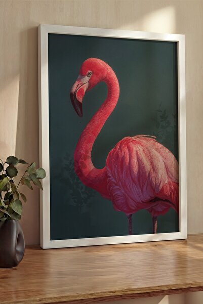 Postifull Pictură de perete, Tablou și poster cu ramă albă de lux, Seria Ritu...