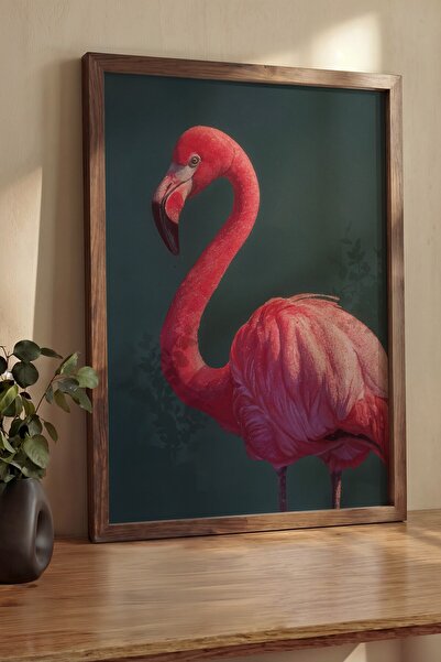 Postifull Pictură de perete, Tablou și poster cu ramă maro de lux, Seria Ritu...