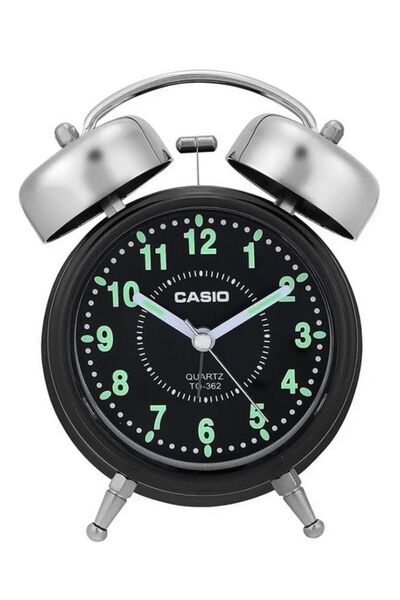 Casio Alarm Clock TQ-362-1ADF, Black