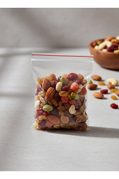 Shopping Faster 1 Adet - Kilitli Poşet 9x11 cm Kına Ve Çerez Poşeti