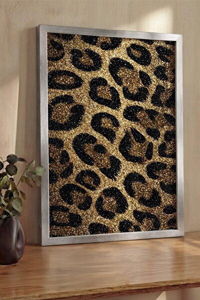 Postifull Pictură de perete, Tablou și poster cu ramă argintie de lux, Seria ...