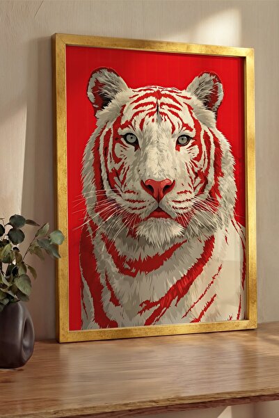 Postifull Pictură de perete, Tablou și poster cu ramă aurie de lux, Seria Rit...