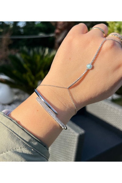 Nilonya Aksesuar 14K Altın Kaplama Xuping Silver Kelepçe Bileklik