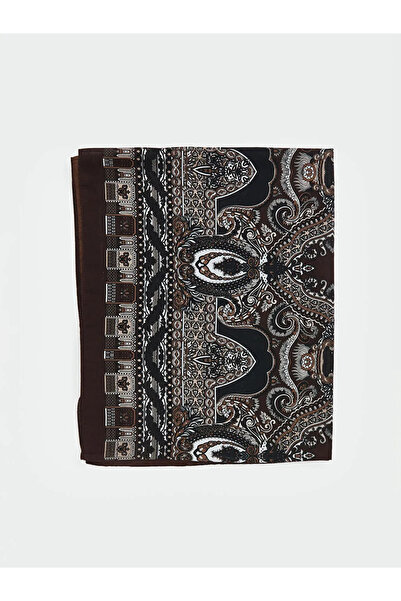 LC Waikiki Brown Patterned Women's Shawl