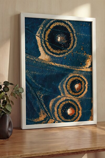 Postifull Pictură de perete, tablou și poster cu ramă albă de lux, Seria Ritu...